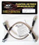 PAR de Flexível de Freio Traseiro em aeroquip - Civic (freio traseiro a tambor, 1992 a 1995)    FTC_Civic_92-95_tambor