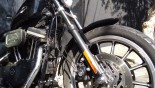 Flexível de Freio Dianteiro em aeroquip - XL 883R (2004 a 2013)    FDR_XL883R_04-