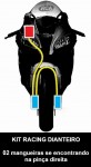 Flexível de Freio Dianteiro em aeroquip (kit race) - R1150GS *SEM* ABS    FDR_R1150GS_SEM_abs